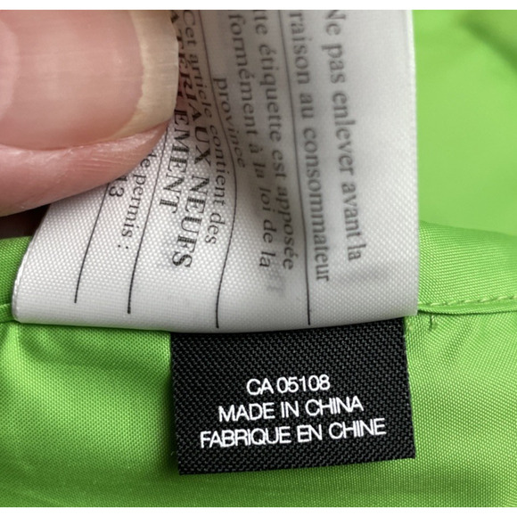 Descente Terro Down Puffer Jacket Mens XL Lime Green Ski Winter Snowboarding - Picture 7 of 14